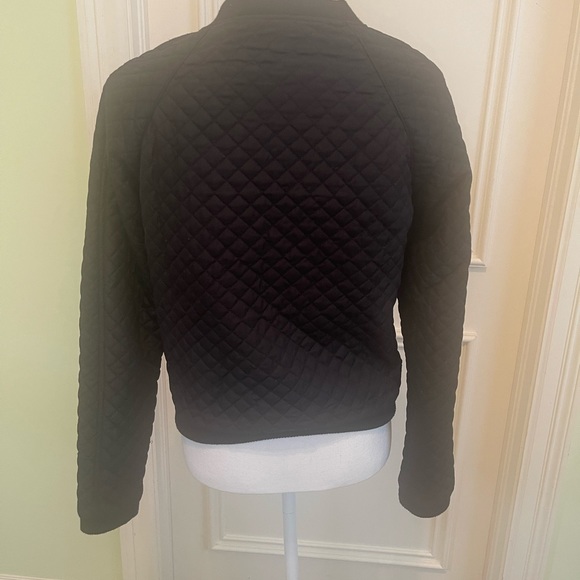 DELIA’S Quilted Black Bomber Jacket - Picture 12 of 13